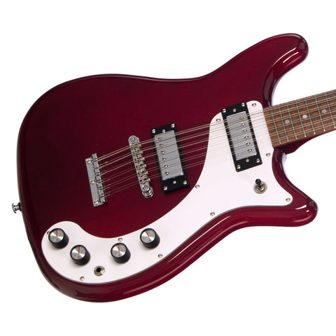 Eastwood Guitars Newport 12 - Dark Cherry - Set Neck 12-string Solidbody Electric Guitar - NEW!