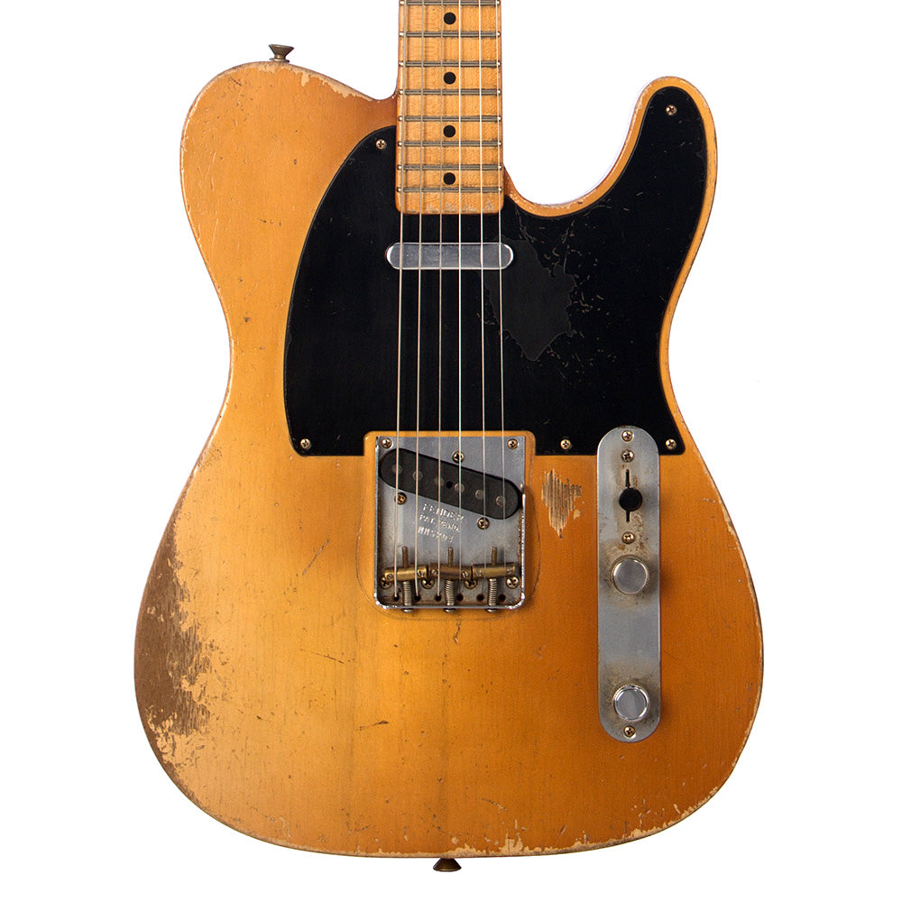 Fender Custom Shop MVP 1952 Telecaster Relic - Nocaster Blonde - Masterbuilt Dale Wilson - Featherweight - Only 5.4lbs!!! Dealer Select Master Vintage Player Series