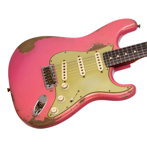 Fender Custom Shop MVP 1960 Stratocaster Heavy Relic - Bubblegum Pink - Masterbuilt Levi Perry - Dealer Select Master Vintage Player Series Electric Guitar - NEW!
