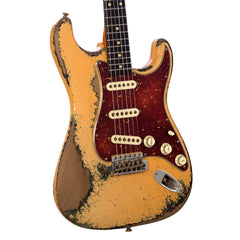 Fender Custom Shop 1961 Stratocaster Heavy Relic - Desert Sand over Green over Black - Masterbuilt Dale Wilson Electric Guitar - NEW!!!