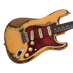 Fender Custom Shop 1961 Stratocaster Heavy Relic - Desert Sand over Green over Black - Masterbuilt Dale Wilson Electric Guitar - NEW!!!