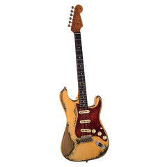 Fender Custom Shop 1961 Stratocaster Heavy Relic - Desert Sand over Green over Black - Masterbuilt Dale Wilson Electric Guitar - NEW!!!