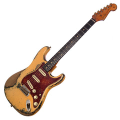 Fender Custom Shop 1961 Stratocaster Heavy Relic - Desert Sand over Green over Black - Masterbuilt Dale Wilson Electric Guitar - NEW!!!
