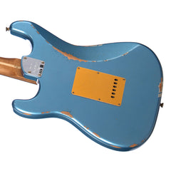 Fender Custom Shop MVP Stratocaster HSS Relic - Super Faded Aged Lake Placid Blue w/ Silver Competition Stripes and Matching 2-Step Headstock - NEW!!!