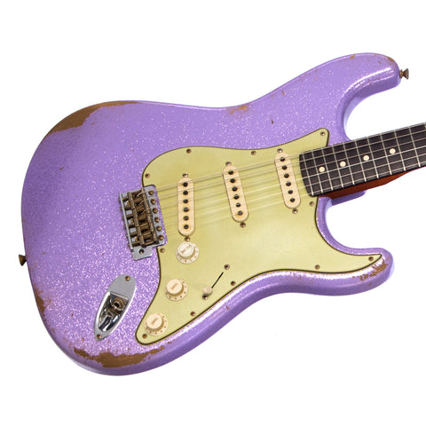 Fender Custom Shop MVP 1960 Stratocaster Relic - Lavender Stardust - Masterbuilt Levi Perry - Dealer Select Master Vintage Player Series Electric Guitar - NEW!