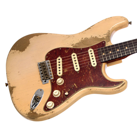 Fender Custom Shop MVP 1960 Stratocaster Heavy Relic - White Blonde - Masterbuilt Levi Perry - Dealer Select Master Vintage Player Series Electric Guitar - NEW!