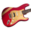 Fender Custom Shop MVP Stratocaster HSS Journeyman Relic - Candy Apple Red w/ Gold Competition Stripes and Matching 2-Step Headstock - Dealer Select Master Vintage Player Series Electric Guitar - NEW!
