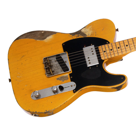 Fender Custom Shop '51 Loaded CuNiFe Telecaster Heavy Relic - Aged Nocaster Blonde - Masterbuilt Austin MacNutt - NEW!