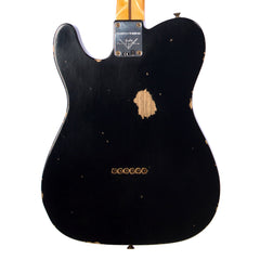 Fender Custom Shop 1952 Telecaster HB Relic - Black on Black - Seymour Duncan Antiquity Humbucker - USED!