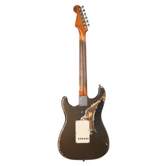 USED 2021 Fender Custom Shop 1956 Stratocaster Relic - Charcoal Frost Metallic - Masterbuilt Dale Wilson!