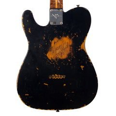 Fender Custom Shop 1960 Telecaster Heavy Relic - Black over 3-Tone Sunburst - 1 off Customer Electric Guitar - NEW!!!