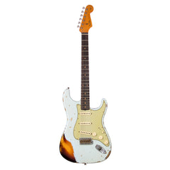 Fender Custom Shop LTD 1962 Stratocaster Heavy Relic - Faded Aged Sonic Blue over 3 Tone Sunburst - Limited Edition Electric Guitar - NEW!