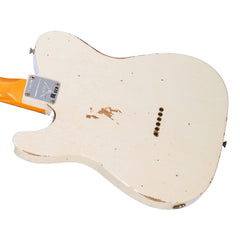 Fender Custom Shop LTD 1964 Telecaster Relic - Aged Olympic White w/Matching Headstock - Limited Edition Electric Guitar - NEW!