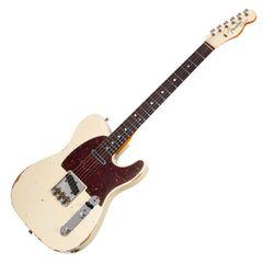 Fender Custom Shop LTD 1964 Telecaster Relic - Aged Olympic White w/Matching Headstock - Limited Edition Electric Guitar - NEW!