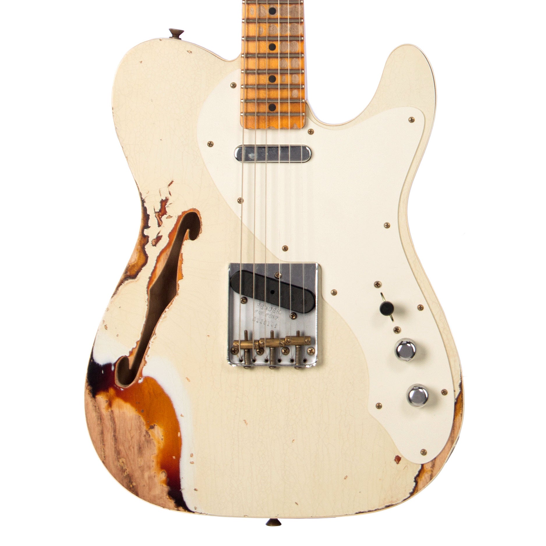 Fender Custom Shop Limited Edition 1950s Telecaster Custom Thinline He fender-custom-shop-limited-edition-1950s-telecaster-custom-thinline-he