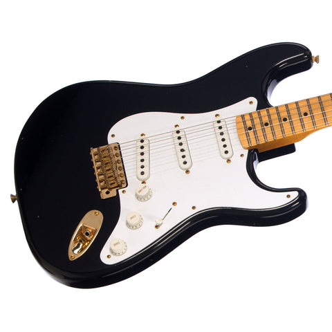Fender Custom Shop Limited Edition 70th Anniversary 1954 Stratocaster Journeyman Relic - Black - 1 off Electric Guitar NEW!