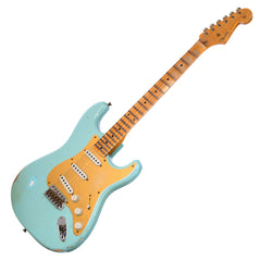 Fender Custom Shop Limited Edition 70th Anniversary 1954 Stratocaster Relic - Super Faded/Aged Daphne Blue - Electric Guitar NEW!