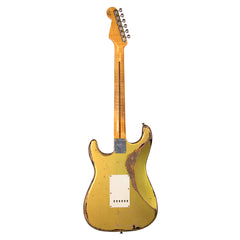 Fender Custom Shop MVP 1960 Stratocaster Heavy Relic - Gold over 3 Tone Sunburst - Masterbuilt Greg Fessler - Dealer Select Master Vintage Player Series Electric Guitar - NEW!