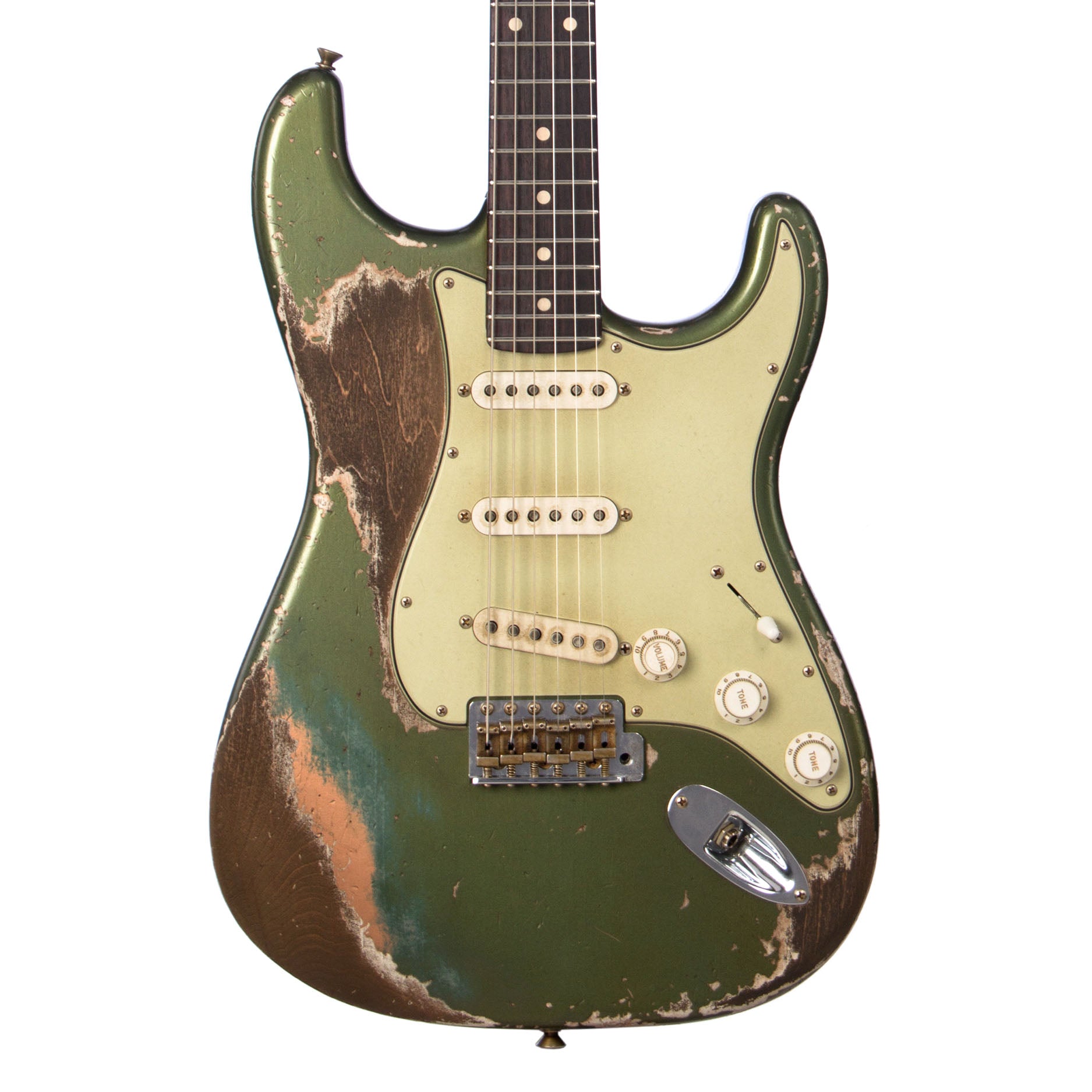 Fender Custom Shop MVP 1960 Stratocaster Heavy Relic - Sherwood Green ...