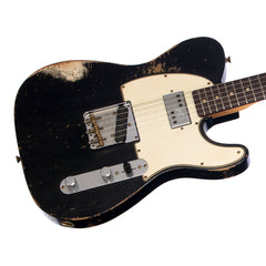 Fender Custom Shop MVP 1960 Telecaster HB Heavy Relic - Black - Masterbuilt Jason Smith - Dealer Select Master Vintage Player Series Electric Guitar!