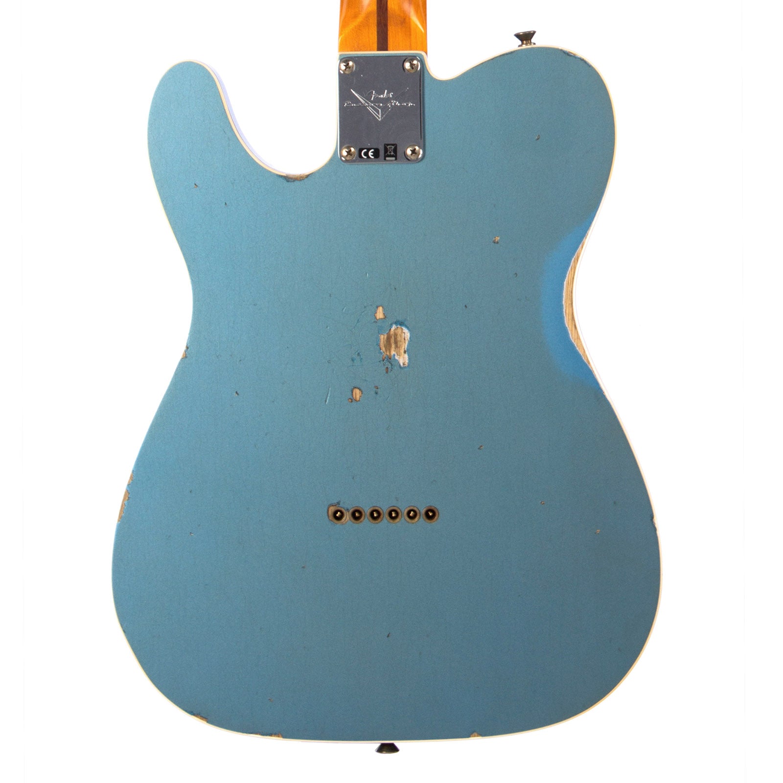 Telemaster Custom Shop Blue Fender Custom Shop MVP 1964 Telecaster Custom HB Relic - Super Faded A ...