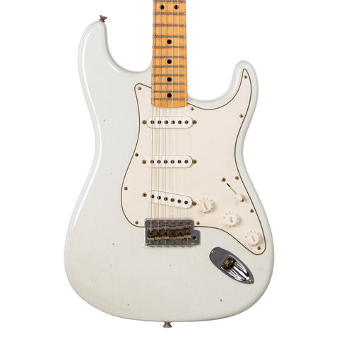 Fender Custom Shop MVP Series 1969 Stratocaster Journeyman Relic - Olympic White / Maple Cap - Yngwie, Blackmore, Hendrix / Woodstock -style electric guitar - NEW!