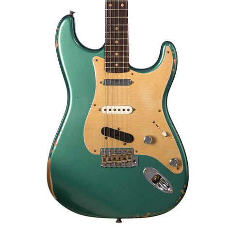 Fender Custom Shop MVP 2-Step Stratocaster Relic - Sherwood Green Metallic - Dealer Select Master Vintage Player Series Electric Guitar - NEW!