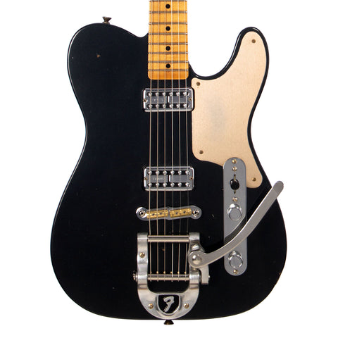 Fender Custom Shop MVP TV Jones Telecaster Journeyman Relic - Black Pearl - Dealer Select Master Vintage Player Series Electric Guitar - NEW!