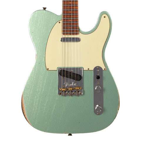 Fender Custom Shop MVP Telecaster Relic - Mystic Surf Green w/ Roasted Maple Neck - Dealer Select Master Vintage Player Series Electric Guitar - NEW!