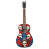 Gretsch Americana Series G4510 - Custom Original Skeleton and Roses Artwork Hand-Painted by Stanley Mouse! Grateful Dead Auction Acoustic Guitar!