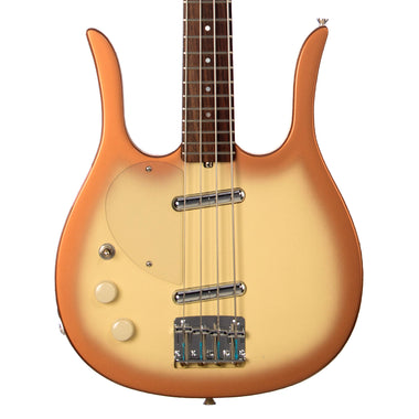 Jerry Jones LEFTY Longhorn Bass - Copperburst - Short Scale Electric Bass Guitar - USED!