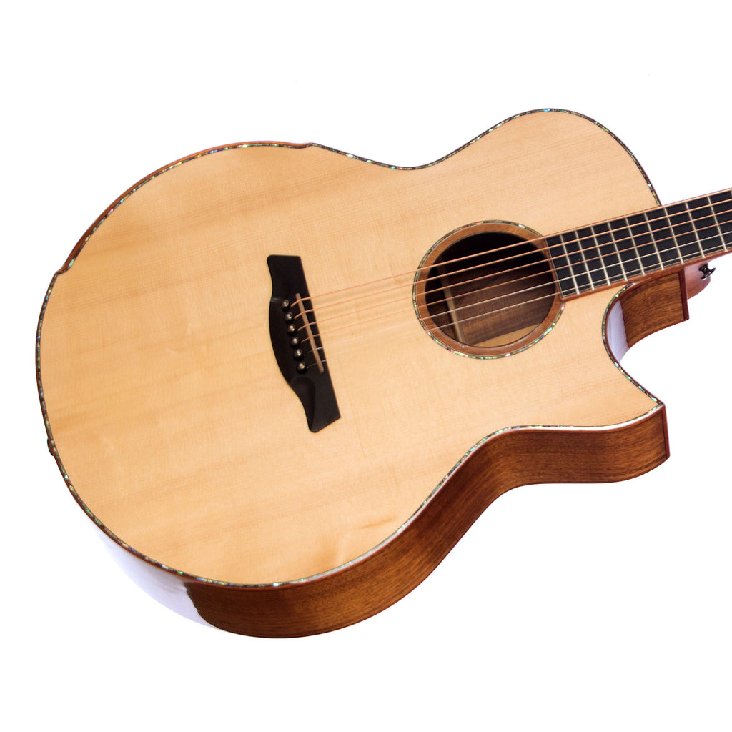 Maestro Guitars Raffles SJ Cutaway - Adirondack Spruce / Pacific Koa ...