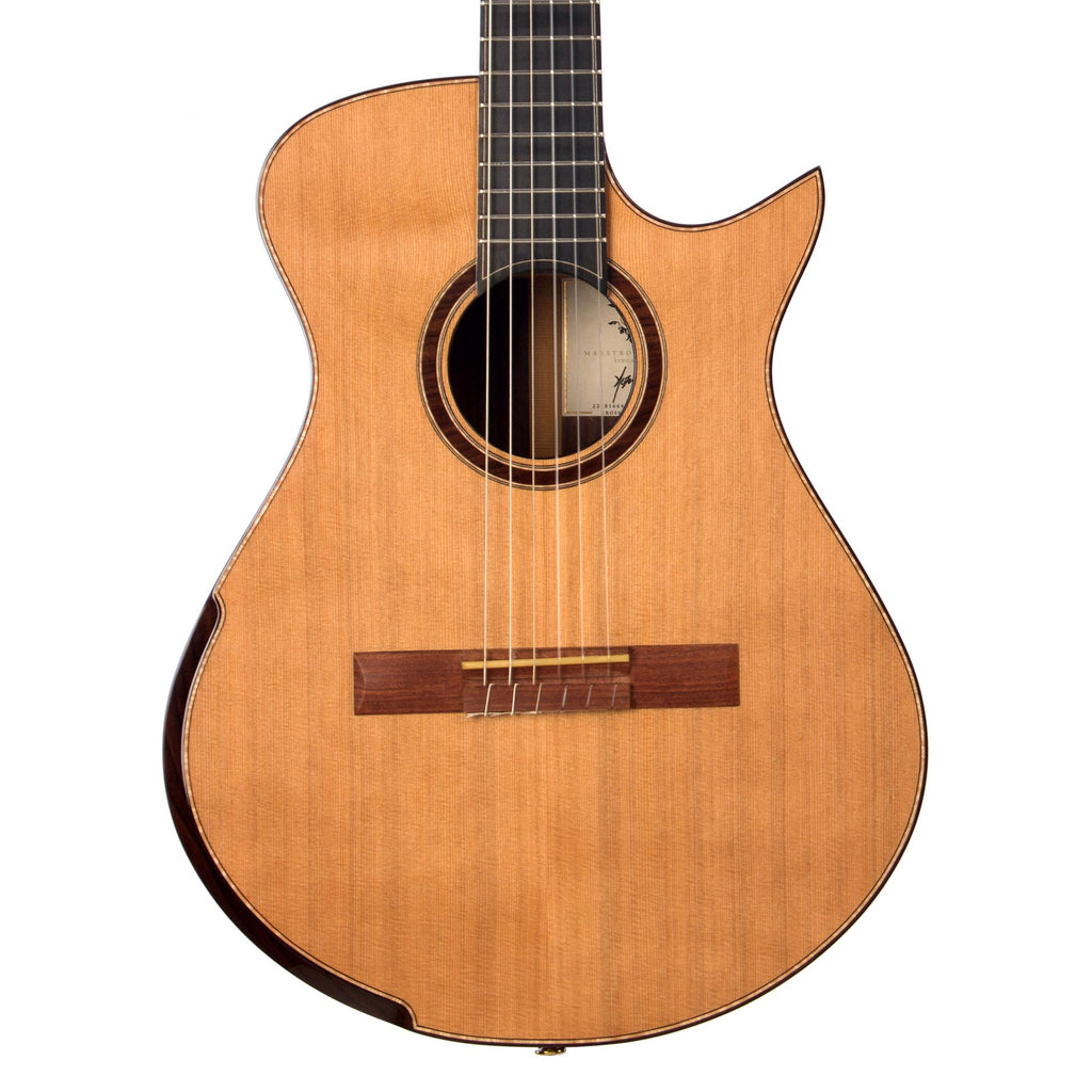 Maestro Guitars Crossover Series Vera - Modern 00 Cutaway Nylon String - Custom Boutique Acoustic Guitar - NEW!