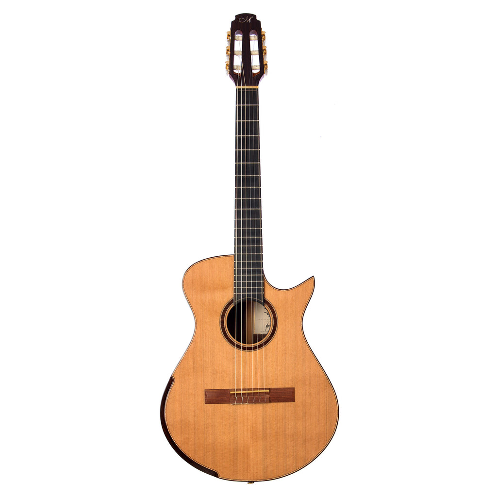 Maestro Guitars Crossover Series Vera - Modern 00 Cutaway Nylon String ...