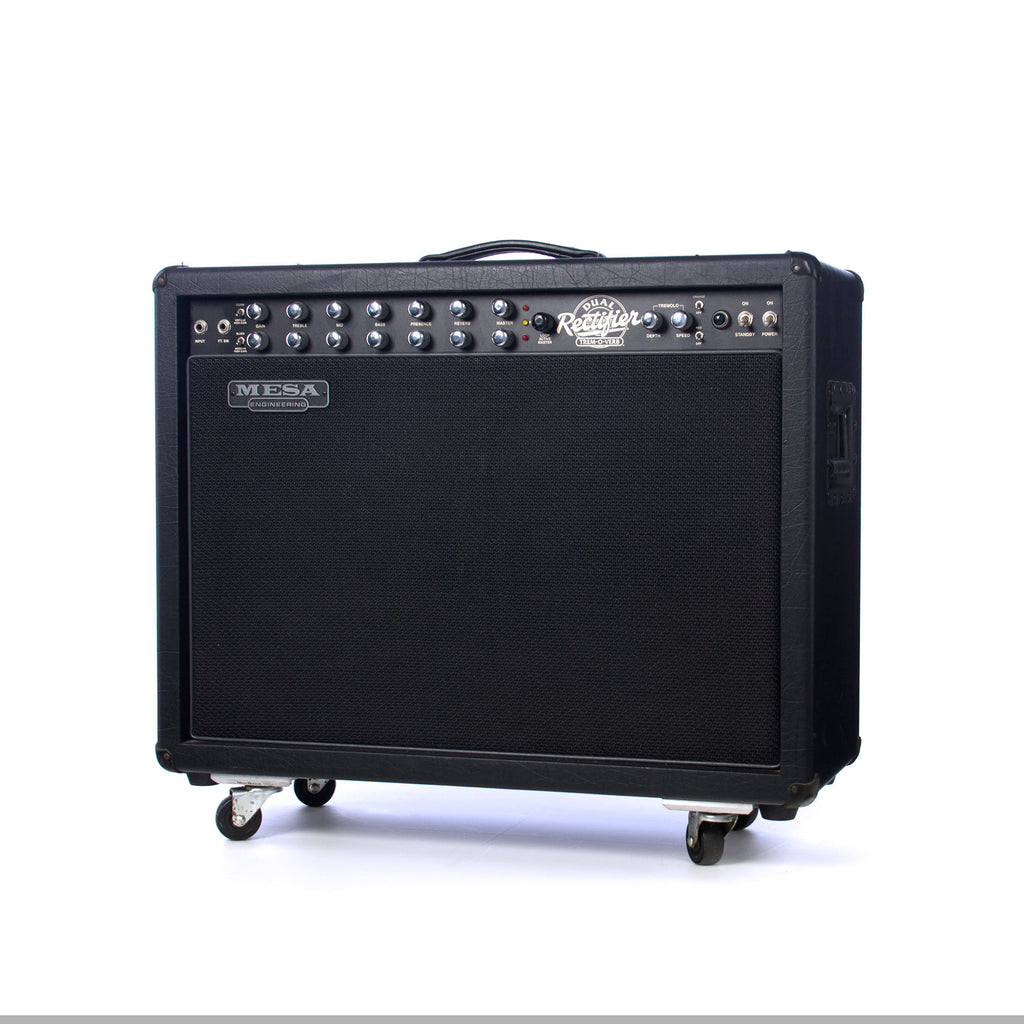 Dual Racktifier Mesa Boogie Amps Dual Rectifier Tremoverb 2x12 Combo - Black - 100 wat ...