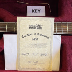 Music Man Luke III HH BFR - Claro Walnut - Steve Lukather Signature Ball Family Reserve Electric Guitar - USED!!!