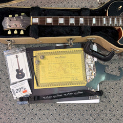 Nik Huber Guitars LEFTY Krautster II - Worn Onyx Black - Left Handed Custom Boutique Electric Guitar - USED!