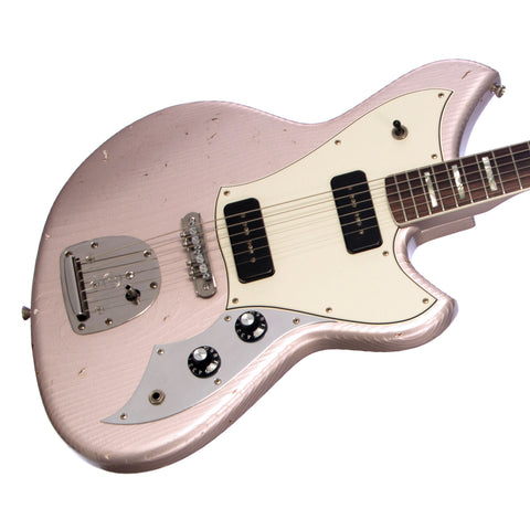 Novo Guitars Serus J - Heather Mist - Custom Boutique Offset Electric Guitar by Denis Fano - USED