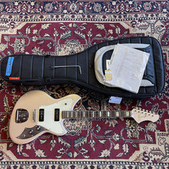 Novo Guitars Serus J - Heather Mist - Custom Boutique Offset Electric Guitar by Denis Fano - USED