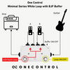 One Control Minimal Series White Loop with BJF Buffer | OC-M-WL2 | Dual Loop Switcher, A/B Switch, and More - NEW!!!
