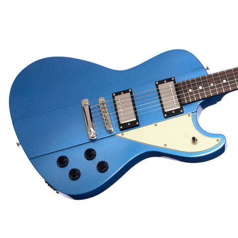 Rock N Roll Relics Club Series Revenge -  Electric Blue Metallic Electric Guitar - NEW!