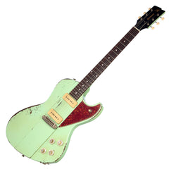 Rock N Roll Relics Custom Revenge - Seafoam Green w/ White Stinger - Made in the USA Custom Boutique Electric Guitar!