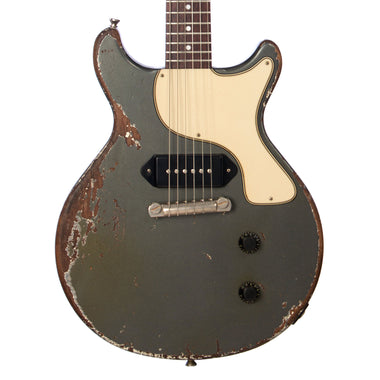 Rock N Roll Relics Custom Thunders - Charcoal Frost w/ White Stinger - Made in the USA Custom Boutique Electric Guitar!