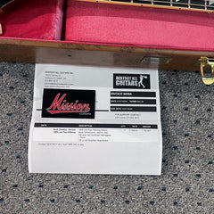 USED Mission Customs / Scott Sheldon Masterbuilt Gibson 1959/1960 Les Paul Standard Sunburst Replica - Vintage / Old Growth Woods - Nice!