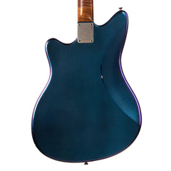Shabat Guitars Puma - Cosmic Blue color-shifting Nitrocellulose Lacquer - Custom Boutique Offset Electric Guitar - USED!