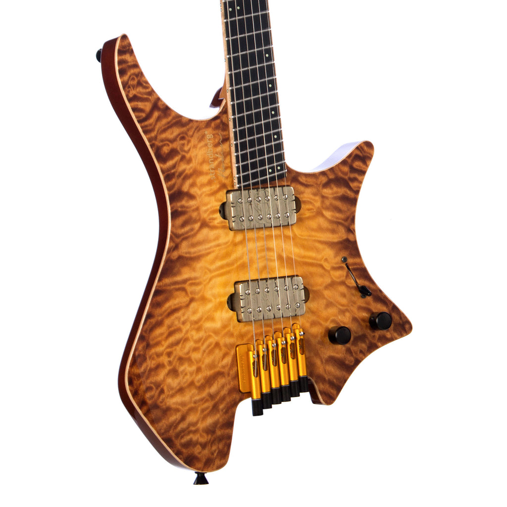 Strandberg Guitars Boden J6 Custom 5A Quilt Honey Burst - Special Orde ...