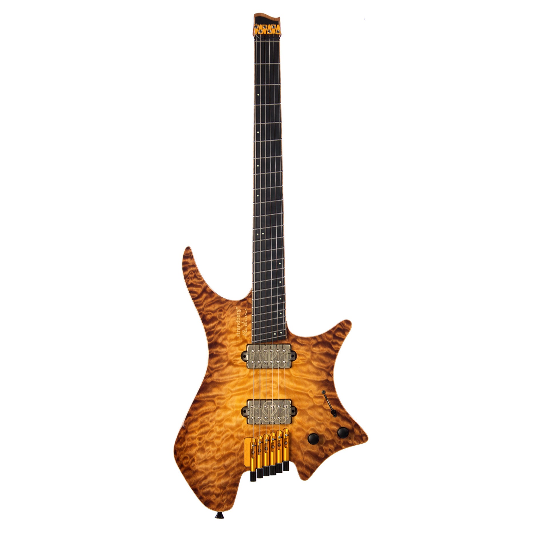 Strandberg Guitars Boden J6 Custom 5A Quilt Honey Burst - Special
