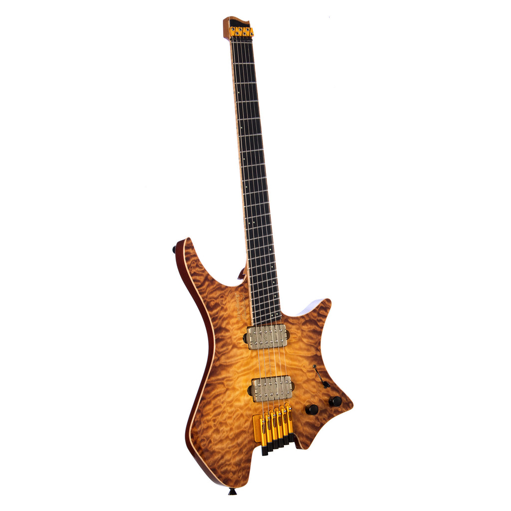 Strandberg Guitars Boden J6 Custom 5A Quilt Honey Burst - Special Orde ...