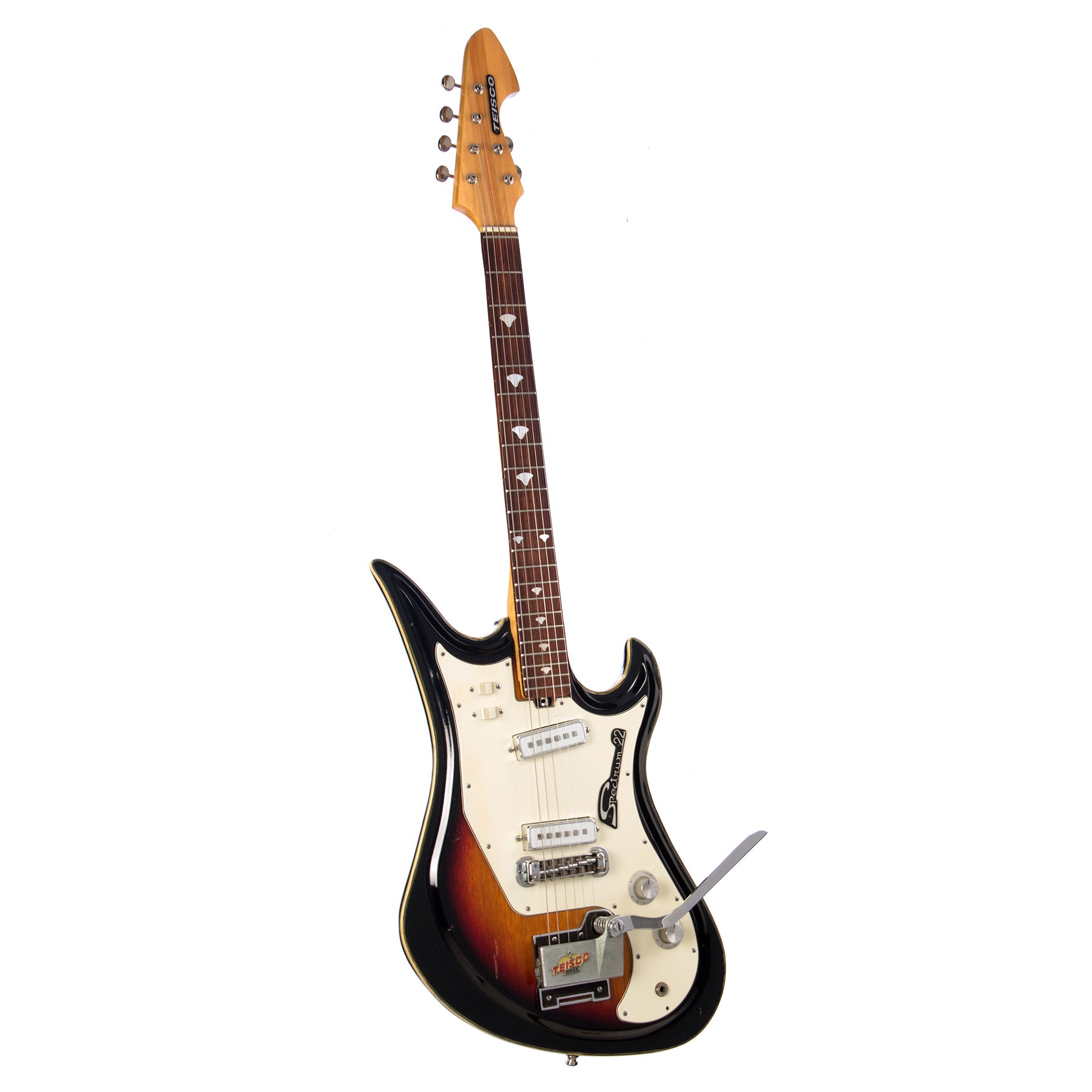 Teisco Spectrum 22 1967年以降 ビザール ビンテージ 1960s Teisco Spectrum 22 - Sunburst - Made in Japan Vintage