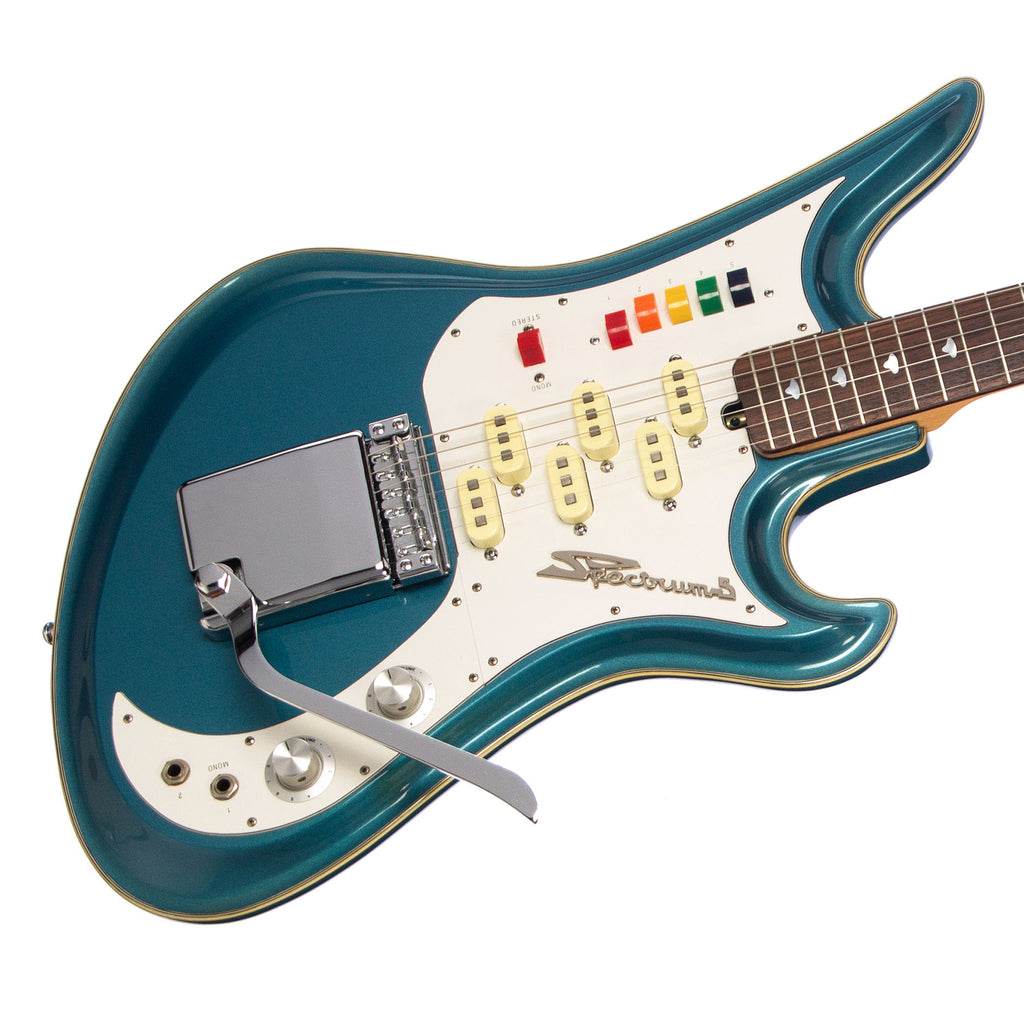 1990s Teisco Spectrum 5 - Metallic Blue - Made in Japan Vintage Reissu ...